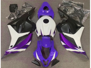 09-12 Violet Brillant Blanc & Violet CBR600RR Carénage Moto
