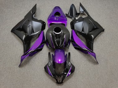 09-12 Violet Brillant & Noir CBR600RR Carénage Moto