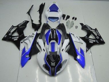 09-14 Alien Bleu & Blanc S1000RR Carénage Moto