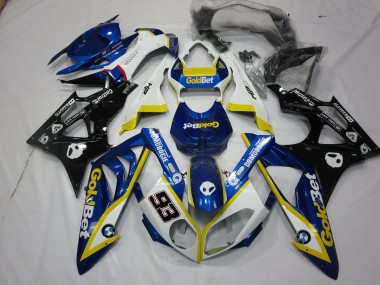 09-14 Alien Bleu & Blanc S1000RR Carénage Moto