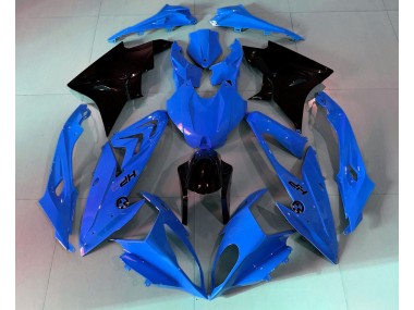 09-14 Alien Bleu & Blanc S1000RR Carénage Moto