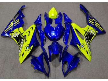 09-14 Alien Bleu & Blanc S1000RR Carénage Moto