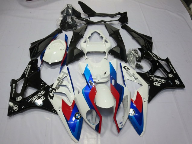 09-14 Alien Bleu & Blanc S1000RR Carénage Moto 09-14 Alien Bleu & Blanc S1000RR Carénage Moto