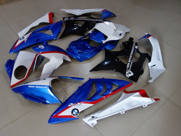 09-14 Alien Bleu & Blanc S1000RR Carénage Moto 09-14 Alien Bleu & Blanc S1000RR Carénage Moto