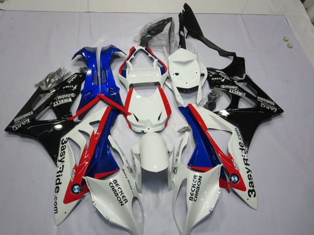 09-14 Alien Bleu & Blanc S1000RR Carénage Moto 09-14 Alien Bleu & Blanc S1000RR Carénage Moto