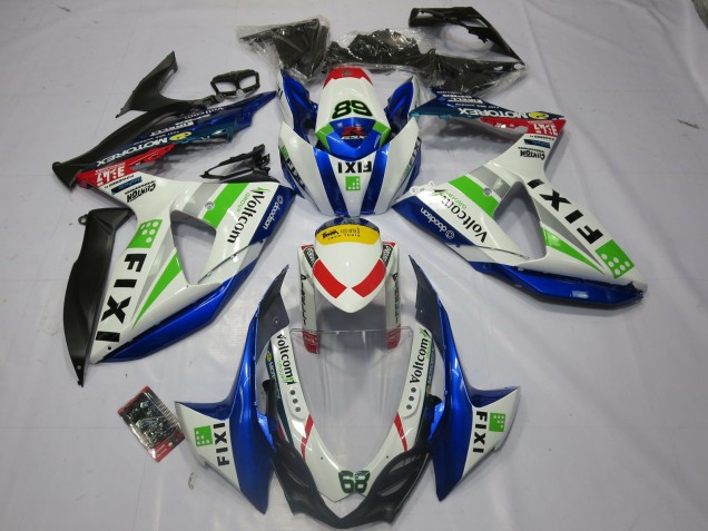 09-16 Fixi GSXR 1000 Carénage Moto 09-16 Fixi GSXR 1000 Carénage Moto