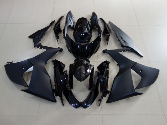 09-16 Noir Mat & Noir Brillant GSXR 1000 Carénage Moto 09-16 Noir Mat & Noir Brillant GSXR 1000 Carénage Moto