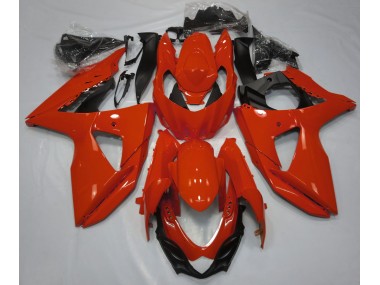 09-16 Rouge Brillant GSXR 1000 Carénage Moto