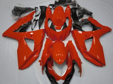 09-16 Rouge Brillant GSXR 1000 Carénage Moto