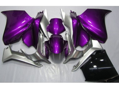 10-13 Violet Profond & Argent VFR1200 Carénage Moto