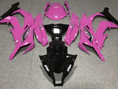 11-15 Rose Brillant & Logos ZX10R Carénage Moto