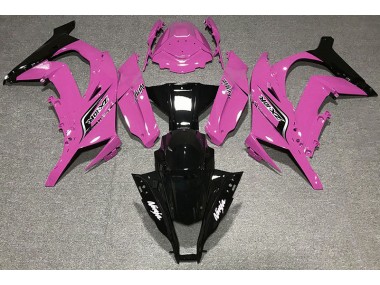 11-15 Rose Brillant & Logos ZX10R Carénage Moto