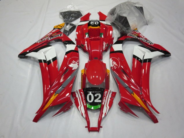 11-15 Rouge 02 ZX10R Carénage Moto 11-15 Rouge 02 ZX10R Carénage Moto