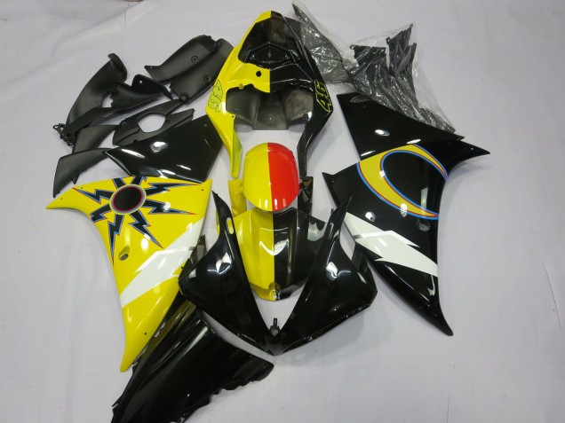 12-14 Jaune 46 R1 Carénage Moto 12-14 Jaune 46 R1 Carénage Moto