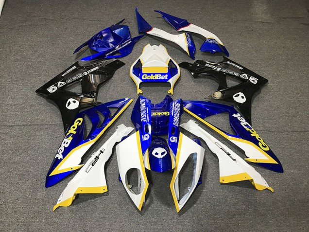 12-16 Blanc Brillant & Bleu CBR1000RR Carénage Moto 12-16 Blanc Brillant & Bleu CBR1000RR Carénage Moto