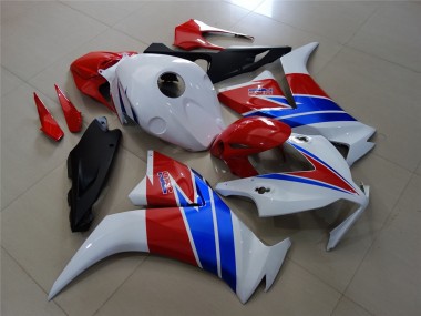 12-16 Blanc Rouge & Bleu CBR1000RR Carénage Moto
