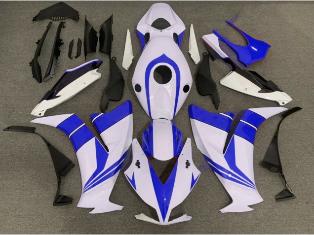 12-16 Bleu Brillant & Blanc CBR1000RR Carénage Moto 12-16 Bleu Brillant & Blanc CBR1000RR Carénage Moto