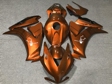 12-16 Brillant Orange Foncé CBR1000RR Carénage Moto
