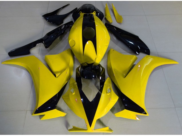 12-16 Jaune Brillant & Noir CBR1000RR Carénage Moto 12-16 Jaune Brillant & Noir CBR1000RR Carénage Moto