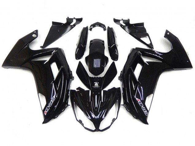 12-16 Noir Brillant Ninja 650R Carénage Moto 12-16 Noir Brillant Ninja 650R Carénage Moto