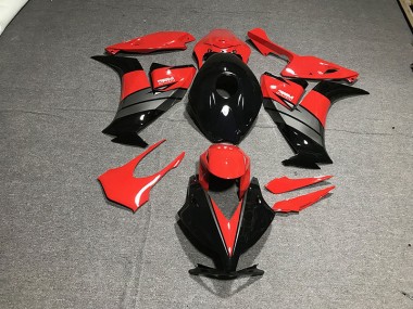 12-16 Noir Brillant Rouge / Gris CBR1000RR Carénage Moto