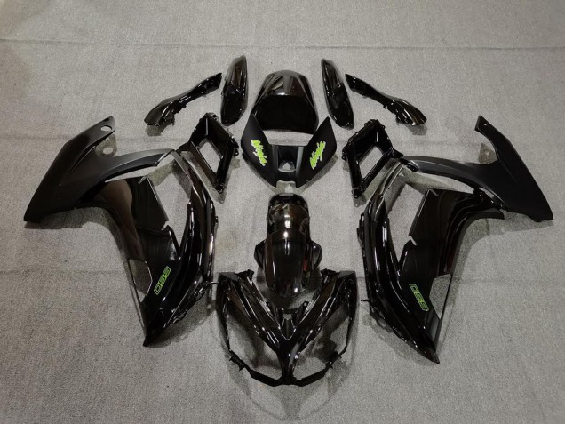 12-16 Noir & Vert Ninja 650R Carénage Moto 12-16 Noir & Vert Ninja 650R Carénage Moto