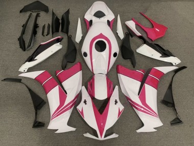 12-16 Rose Brillant & Blanc CBR1000RR Carénage Moto