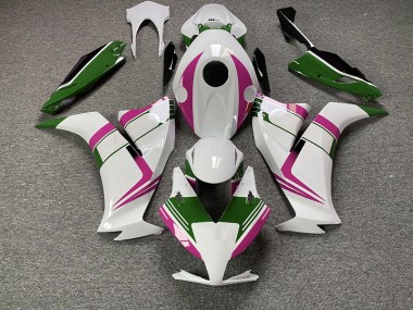 12-16 Rose Brillant & Vert CBR1000RR Carénage Moto