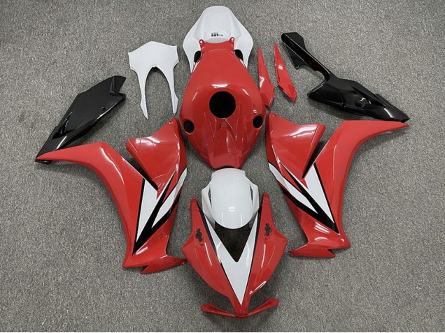 12-16 Rouge Avec Du Blanc CBR1000RR Carénage Moto 12-16 Rouge Avec Du Blanc CBR1000RR Carénage Moto
