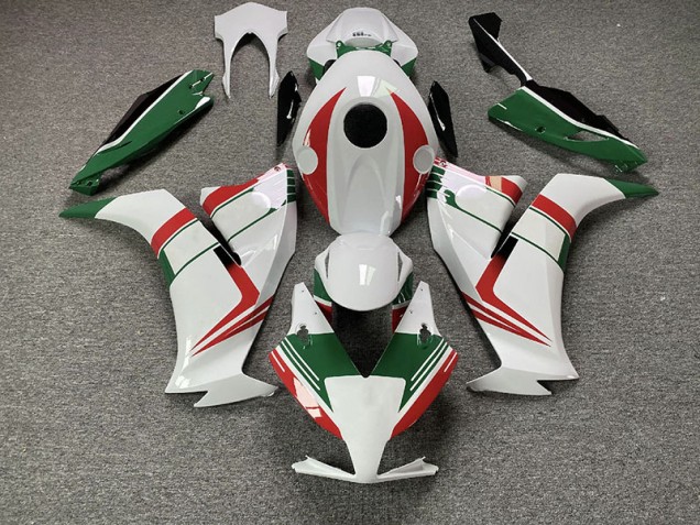 12-16 Rouge Brillant & Vert CBR1000RR Carénage Moto 12-16 Rouge Brillant & Vert CBR1000RR Carénage Moto