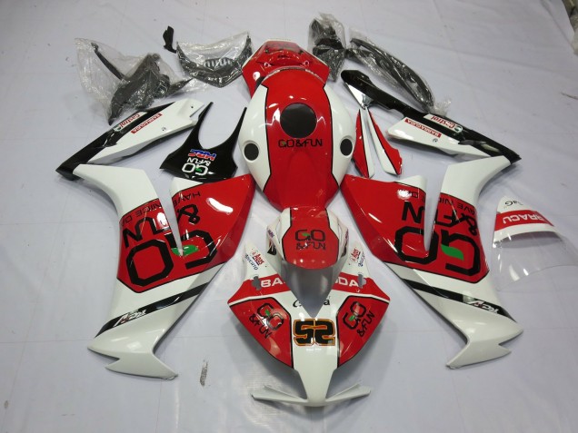 12-16 Rouge Co&Fun CBR1000RR Carénage Moto 12-16 Rouge Co&Fun CBR1000RR Carénage Moto