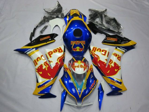 12-16 Rouge Taureau Jaune CBR1000RR Carénage Moto 12-16 Rouge Taureau Jaune CBR1000RR Carénage Moto