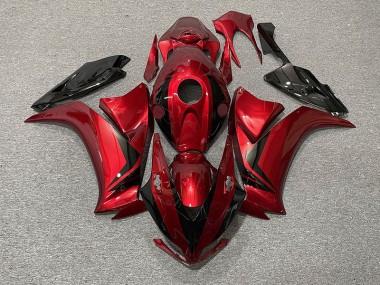 12-16 Style Rouge & Noir CBR1000RR Carénage Moto