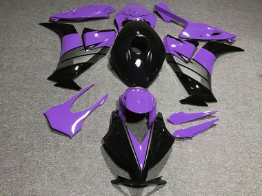 12-16 Violet Brillant Noir & Gris CBR1000RR Carénage Moto