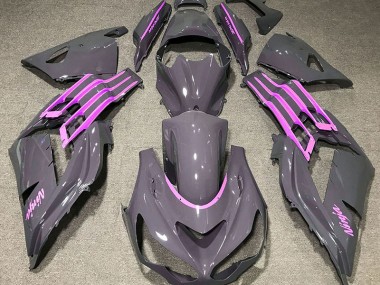 12-21 Nardo Gris & Rose ZX14R Carénage Moto