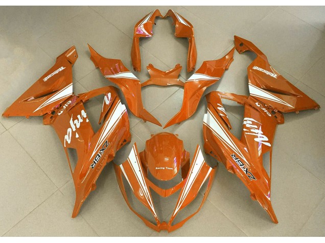 13-18 Ninja Orange ZX6R Carénage Moto 13-18 Ninja Orange ZX6R Carénage Moto