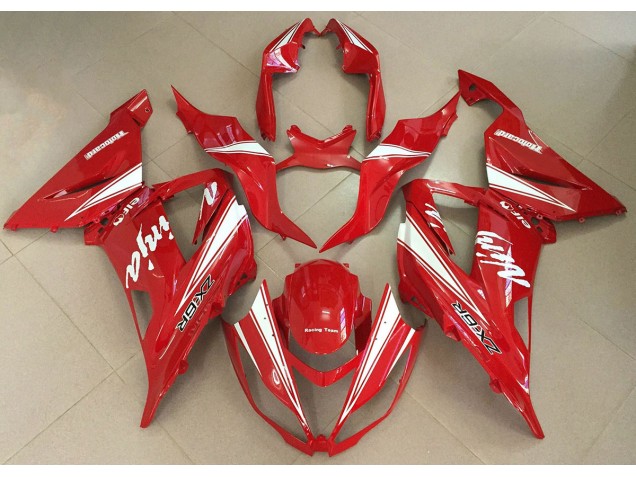 13-18 Ninja Rouge ZX6R Carénage Moto