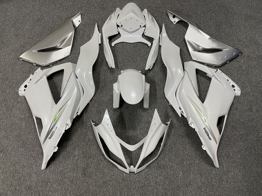 13-18 Perle Blanche ZX6R Carénage Moto