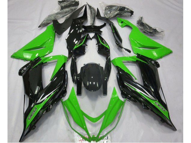 13-18 Vert & Noir ZX6R Carénage Moto 13-18 Vert & Noir ZX6R Carénage Moto