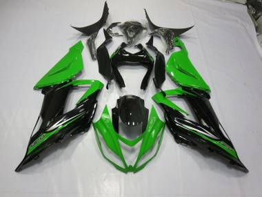 13-18 Vert Noir ZX6R Carénage Moto