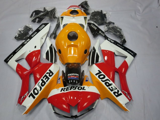 13-23 Blanc Repsol CBR600RR Carénage Moto 13-23 Blanc Repsol CBR600RR Carénage Moto