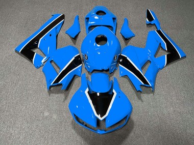 13-23 Bleu Clair Brillant & Noir CBR600RR Carénage Moto