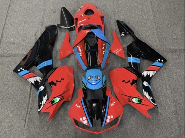 13-23 Requin Rouge CBR600RR Carénage Moto
