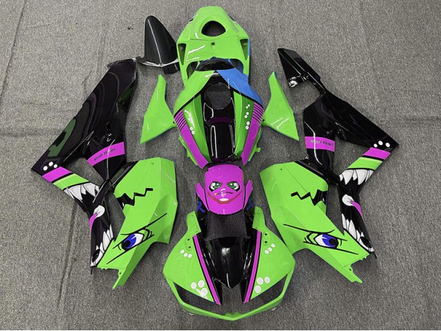 13-23 Requin Vert CBR600RR Carénage Moto 13-23 Requin Vert CBR600RR Carénage Moto