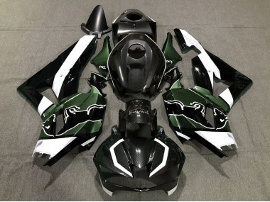 13-23 Vert Personnalisé Fibre De Carbone Taureau CBR600RR Carénage Moto