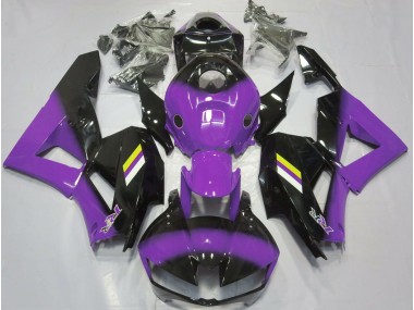13-23 Violet Brillant & Fondu Noir CBR600RR Carénage Moto