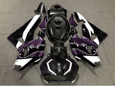 13-23 Violet Personnalisé Fibre De Carbone Taureau CBR600RR Carénage Moto