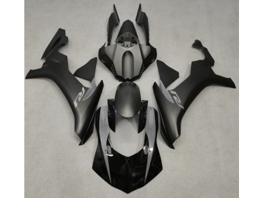 15-19 Noir Mat & Gris R1 Carénage Moto