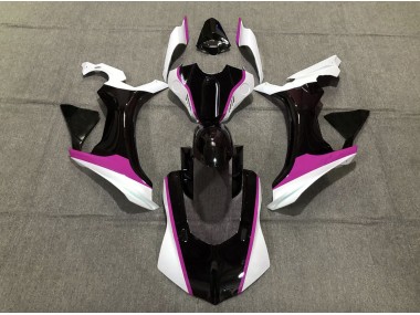 15-19 Rose Noir & Blanc R1 Carénage Moto