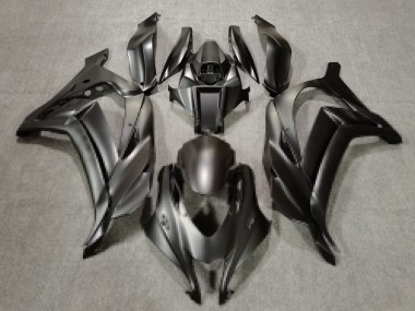 16-19 Argent Métal Mat ZX10R Carénage Moto